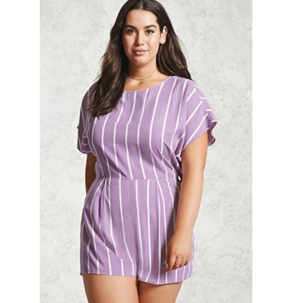 Purple romper